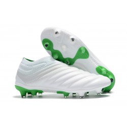 adidas Copa 19+ FG Zapatillas de Fútbol - Blanco Verde