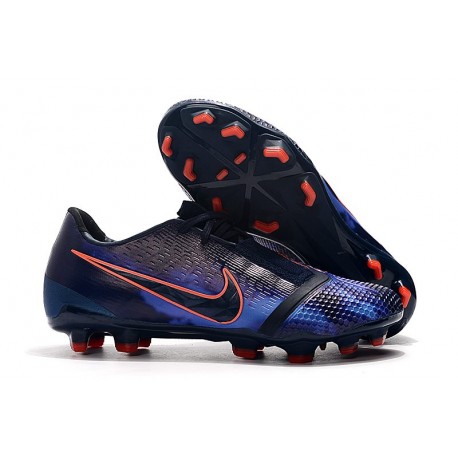 Zapatos de Futbol Nike Phantom Venom Elite FG Obsidiana Azul Negro