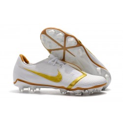 Zapatos de Futbol Nike Phantom Venom Elite FG Blanco Oro