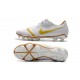 Zapatos de Futbol Nike Phantom Venom Elite FG Blanco Oro