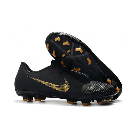 Zapatos de Futbol Nike Phantom Venom Elite FG Negro Oro