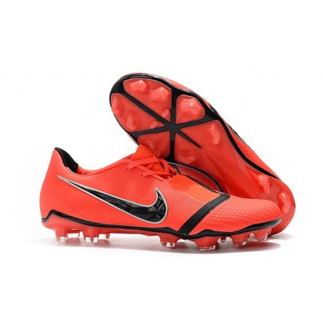 Zapatos de Futbol Nike Phantom Venom Elite FG Rojo Negro