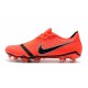 Zapatos de Futbol Nike Phantom Venom Elite FG Rojo Negro