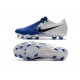 Zapatos de Futbol Nike Phantom Venom Elite FG Blanco Azul