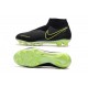 Zapatillas Nike Phantom Vsn Elite Df Fg Hombre Negro Amarillo Fluorescente