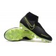 Zapatillas Nike Phantom Vsn Elite Df Fg Hombre Negro Amarillo Fluorescente