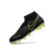 Zapatillas Nike Phantom Vsn Elite Df Fg Hombre Negro Amarillo Fluorescente