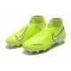 Zapatillas Nike Phantom Vsn Elite Df Fg Hombre Amarillo Fluorescente Blanco