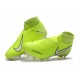 Zapatillas Nike Phantom Vsn Elite Df Fg Hombre Amarillo Fluorescente Blanco