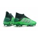 Zapatos de fútbol adidas Predator 19+ FG Verde Argento