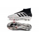 Zapatos de fútbol adidas Predator 19+ FG Argento Negro