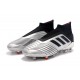 Zapatos de fútbol adidas Predator 19+ FG Argento Negro