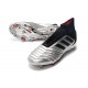 Zapatos de fútbol adidas Predator 19+ FG Argento Negro