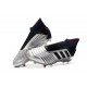Zapatos de fútbol adidas Predator 19+ FG Argento Negro