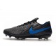 Tacón de Fútbol Nike Tiempo Legend VIII Elite FG Negro Azul