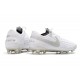 Tacón de Fútbol Nike Tiempo Legend VIII Elite FG Blanco Plationo Gris