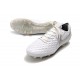 Tacón de Fútbol Nike Tiempo Legend VIII Elite FG Blanco Plationo Gris