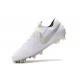 Tacón de Fútbol Nike Tiempo Legend VIII Elite FG Blanco Plationo Gris