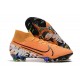 Zapatillas Nike Mercurial Superfly VII Elite FG Naranja Blanco Negro