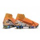 Zapatillas Nike Mercurial Superfly VII Elite FG Naranja Blanco Negro