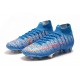 Zapatillas Nike Mercurial Superfly VII Elite FG Azul Rojo