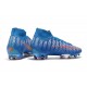 Zapatillas Nike Mercurial Superfly VII Elite FG Azul Rojo