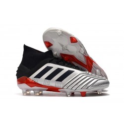 Botas de Futbol adidas Predator 19.1 FG Hombre Metal Negro