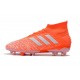 Botas de Futbol adidas Predator 19.1 FG Hombre Naranja Blanco