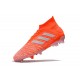 Botas de Futbol adidas Predator 19.1 FG Hombre Naranja Blanco