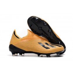 Botas de fútbol Adidas X 19+ FG Naranja Negro