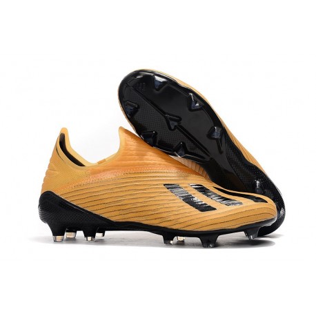 Botas de fútbol Adidas X 19+ FG Naranja Negro