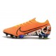 Tacos de Futbol Nike Mercurial Vapor 13 Elite FG Naranja Blanco