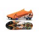 Tacos de Futbol Nike Mercurial Vapor 13 Elite FG Naranja Blanco