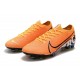 Tacos de Futbol Nike Mercurial Vapor 13 Elite FG Naranja Blanco