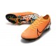 Tacos de Futbol Nike Mercurial Vapor 13 Elite FG Naranja Blanco