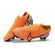 Tacos de Futbol Nike Mercurial Vapor 13 Elite FG Naranja Blanco