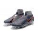 Botas de fútbol Nike PHANTOM VSN ELITE DF FG Gris Negro