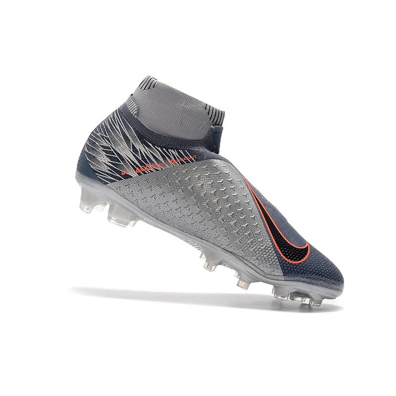 Botas de fútbol Nike PHANTOM VSN ELITE DF FG Gris Negro