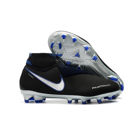 Botas de fútbol Nike PHANTOM VSN ELITE DF FG Negro Azul