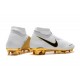 Botas de fútbol Nike PHANTOM VSN ELITE DF FG Blanco Oro