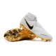 Botas de fútbol Nike PHANTOM VSN ELITE DF FG Blanco Oro