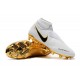 Botas de fútbol Nike PHANTOM VSN ELITE DF FG Blanco Oro