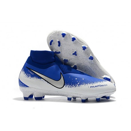 Zapatillas Nike Phantom Vsn Elite Df Fg Hombre Azul Plata