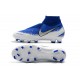 Zapatillas Nike Phantom Vsn Elite Df Fg Hombre Azul Plata