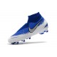 Zapatillas Nike Phantom Vsn Elite Df Fg Hombre Azul Plata