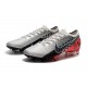 Tacos de Futbol Nike Mercurial Vapor 13 Elite FG NJR Platino Negro Rojo