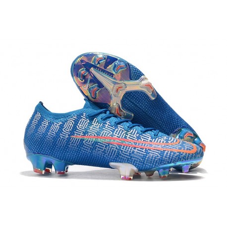 Tacos de Futbol Nike Mercurial Vapor 13 Elite FG Azul Rojo