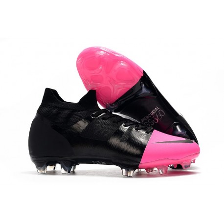 Nike Mercurial GS 360 Botas de Futbol Negro Rosa