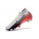 Zapatillas Nike Mercurial Superfly VII Elite FG NJR Cromado Negro Rojo Platino