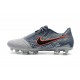 Zapatos de Futbol Nike Phantom Venom Elite FG Gris Lobo Negro Azul